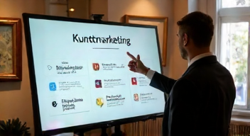 Das sind die Top 7 Schritte beim Kunstmarketing