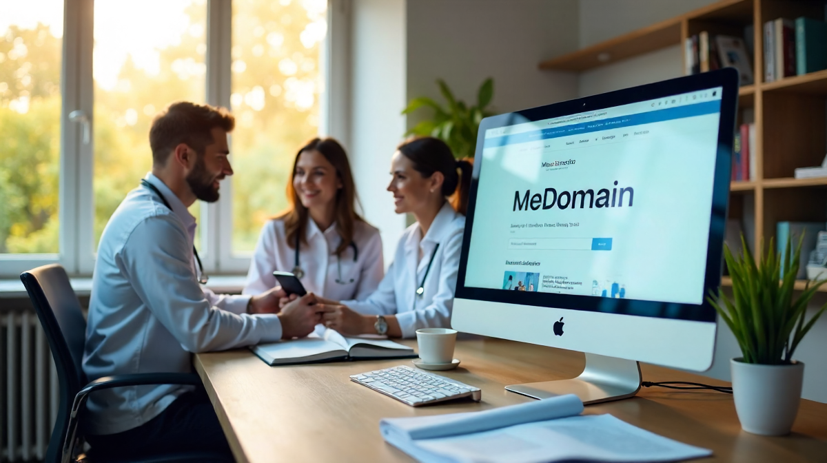 Med-Domains: Schlüssel zur Sichtbarkeit, Patientenbindung und Fachkompetenz