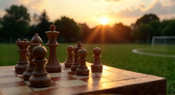 Meine erste Begegnung mit Schach und Fußball (1/10)